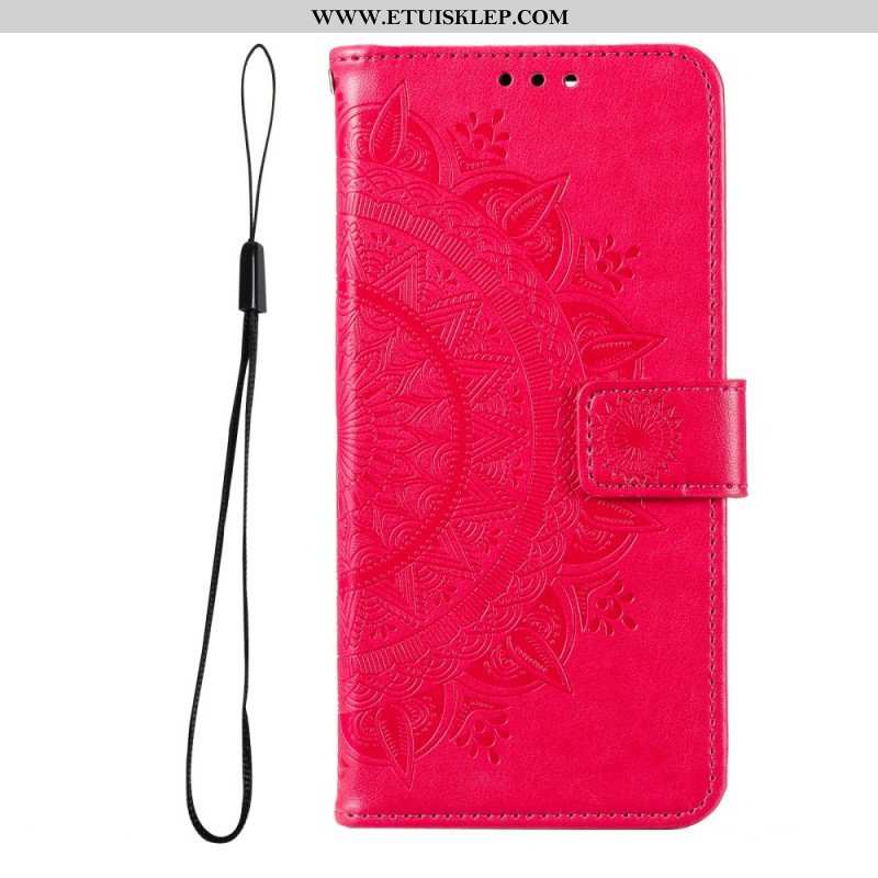 Etui Folio do Xiaomi Redmi Note 11 Pro Plus 5G Mandala Słońca